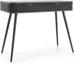 ZURI Toaletka T-103 czarna | czarne nogi