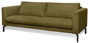 Musztardowa sofa 216 cm Gomero – Scandic