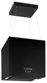 Klarstein Kronleuchter 44cm 596.3 m³/h Okap Wyspowy Czarny