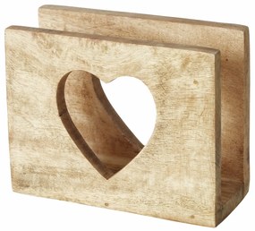 Serwetnik z drewna mango LILEA