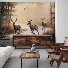 Fototapeta - Jeleń II. (196x136 cm)