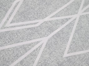 PrzytulneMieszkanie.pl PrzytulneMieszkanie.pl Pościel z bawełny Renforcé GRAY STRIPES szare Rozmiar pościeli: 70 x 90 cm | 140 x 200 cm