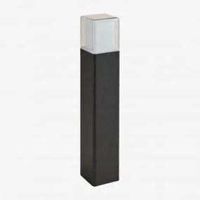 Zewnętrzna Lampa Led Torevi Z Aluminium Czarna & ↑50 Cm - Sklum
