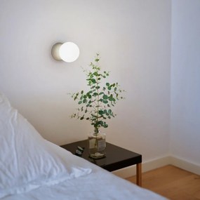 Szary kinkiet SULION Creta, wys. 10 cm