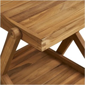 Barek na kółkach z litego drewna 50x86 cm Pasaku – House Nordic