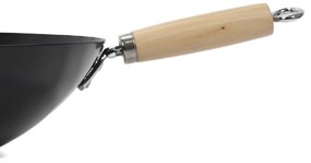 Wok ze stali węglowej, Ø 35 cm