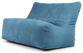 Niebieski sztruksowy worek do siedzenia Sofa Seat Lounge – SLOWDOWN