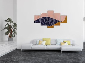 Obraz - Spacefrog design mountain N⁰2 (125x70 cm)