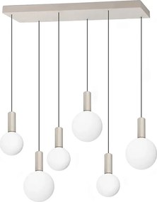 Ideal Lux - Żyrandol LED na lince ODEON LED/39W/230V CRI 90 beżowy/biały