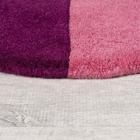 Beżowy wełniany dywan tkany ręcznie 120x170 cm Mia Textured Scallop – Flair Rugs