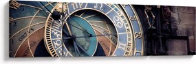 Obraz - Praski zegar astronomiczny, Praga (170x50 cm)