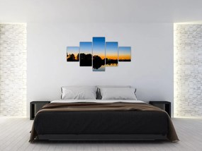 Obraz zachodu słońca (125x70 cm)