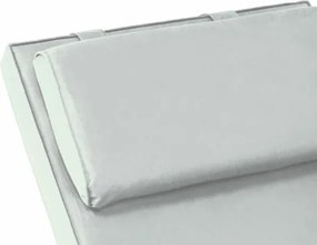 Zestaw 2 poduszek do leżaka ogrodowych FLORENTINE - j. szara