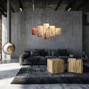Obraz - Dzikie kwiaty (125x70 cm)