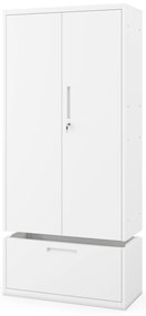 Megan Biały - szuflada na dokumenty 195cm