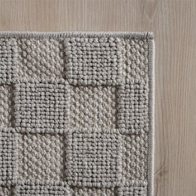 Dywan nowoczesny 3D Helix szary 60 cm x 110 cm