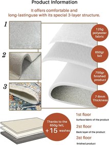 Beżowe dywaniki łazienkowe zestaw 2 szt. 60x100 cm – Foutastic