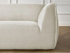 Beżowa sztruksowa sofa 242 cm Giorgia – Bobochic Paris