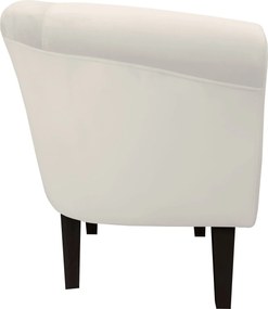 Fotel Milo tkanina Welur wygodny fotel tapicerowany do salonu i sypialni : Kolor nogi - Venge, Kolor tkaniny - VELVET - MG50, Wysokość nogi - 20 cm
