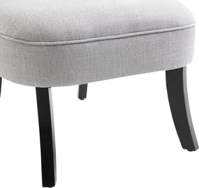 HOMCOM Relax Chair z poduszką oparcia Krzesło TV Podniesione stopy