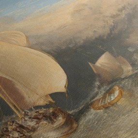 Obraz - William Turner, Fishing Boats with Hucksters Bargaining for Fish, reprodukcje (70x50 cm)