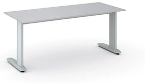 Biurko PRIMO FLEXIBLE 1800 x 800 mm, szary