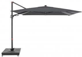 Parasol ogrodowy myZone 220 x 300 cm LED z bocznym słupkiem : Substancja Desen - 840