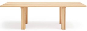 Stół z blatem z drewna sosnowego 100x260 cm Banda – Teulat
