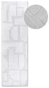 Kremowy wełniany chodnik tkany ręcznie 80x250 cm Alexis – Villeroy&amp;Boch