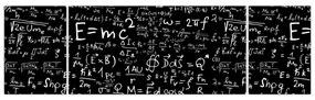 Obraz - Matematyka (170x50 cm)
