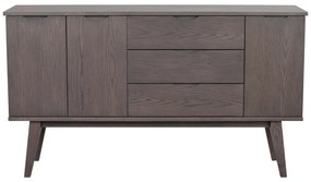 Brązowa niska komoda w dekorze dębu 150x85 cm Filippa – Rowico