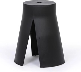 Plastikowy stołek RIKO, czarny