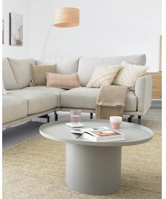 Metalowy okrągły stolik ø 72 cm Fleksa – Kave Home