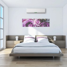 Obraz - Różyczki (170x50 cm)