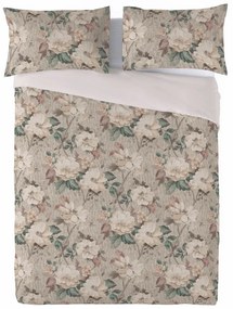 Pościel z mieszanki bawełny i lnu Rose, 160 x 200 cm, 2 szt. 70 x 80 cm