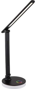 Globo 58445B - LED RGBW regulowana lampa stołowa GERALDO LED/5W/230V + LED/2W