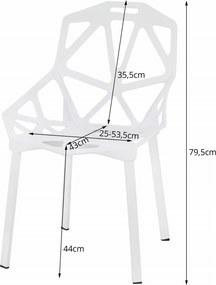 Zestaw jadalniany 1 + 4, stół TESSA 120x60 cm czarny/dekor dąb + czarne plastikowe krzesło ESSEN