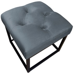 Pufa CHESTERFIELD LOFT ławka podnóżek metal BL14