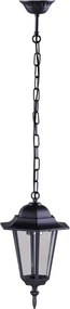 Czarna lampa zewnętrzna wisząca - S332 C5-C00