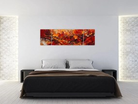Obraz - Abstrakcja (170x50 cm)