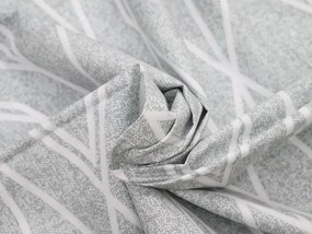 PrzytulneMieszkanie.pl PrzytulneMieszkanie.pl Kora Pościel z bawełny renforcé GRAY STRIPES szare Rozmiar pościeli: 70 x 90 cm | 140 x 200 cm