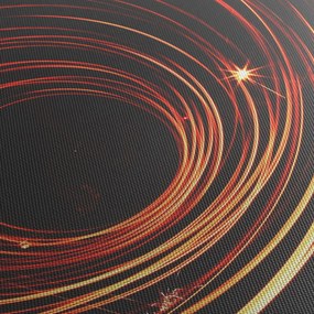 Obraz abstrakcyjnych linii (125x70 cm)