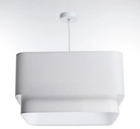 Lampa wisząca KWADRO DUO 010 51x47cm biała BPS KONCEPT