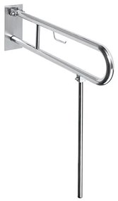 Uchwyt 10x80 cm nierdzewny/srebrny