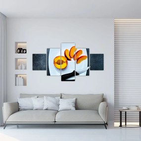 Obraz brzoskwini (125x70 cm)