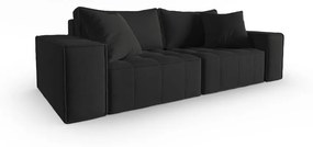 Czarna sofa 212 cm Mike – Micadoni Home