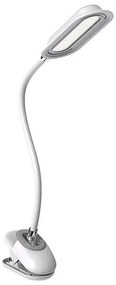 Immax 08997L - LED+CCT Ściemnialna lampka biurkowa z klipsem CLIP 7,5W/230V biała