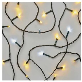 LED Zewnętrzny łańcuch bożonarodzeniowy 80xLED/13m IP44 ciepła/zimna biel