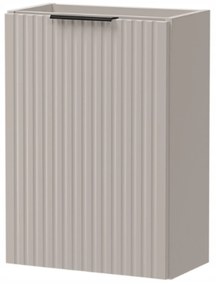 Szafka wisząca pod umywalkę kaszmir ryflowany front 40 x 22 cm ASTROS