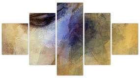 Obraz - Portret kobiety, rysunek (125x70 cm)